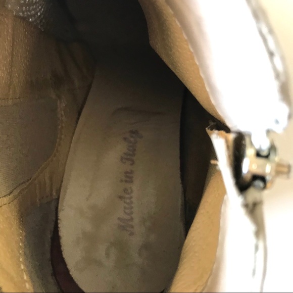 Vera Gomma Suede and Leather Ankle Boots - Picture 10 of 14